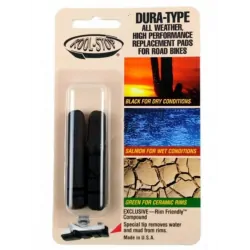 Zapatas Carretera KOOL STOP DURA TYPE NEGRO - 1